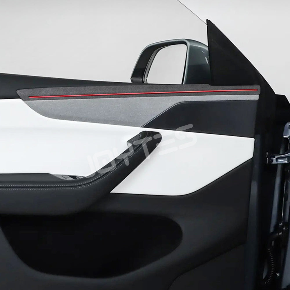 tesla alcantara door panel