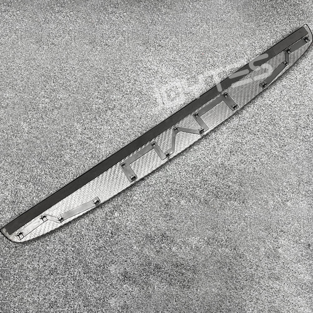 tesla model y juniper carbon fiber dash cover