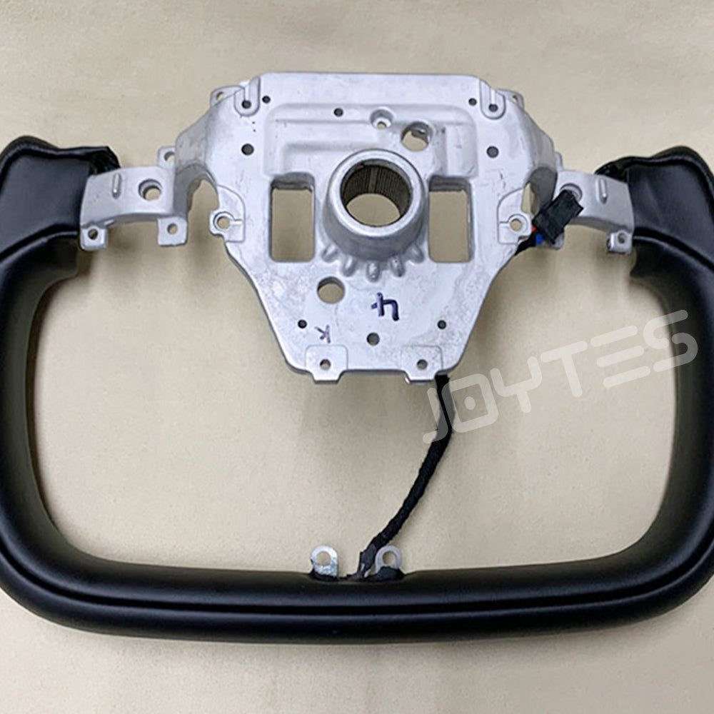 tesla model y 2025 yoke steering wheel