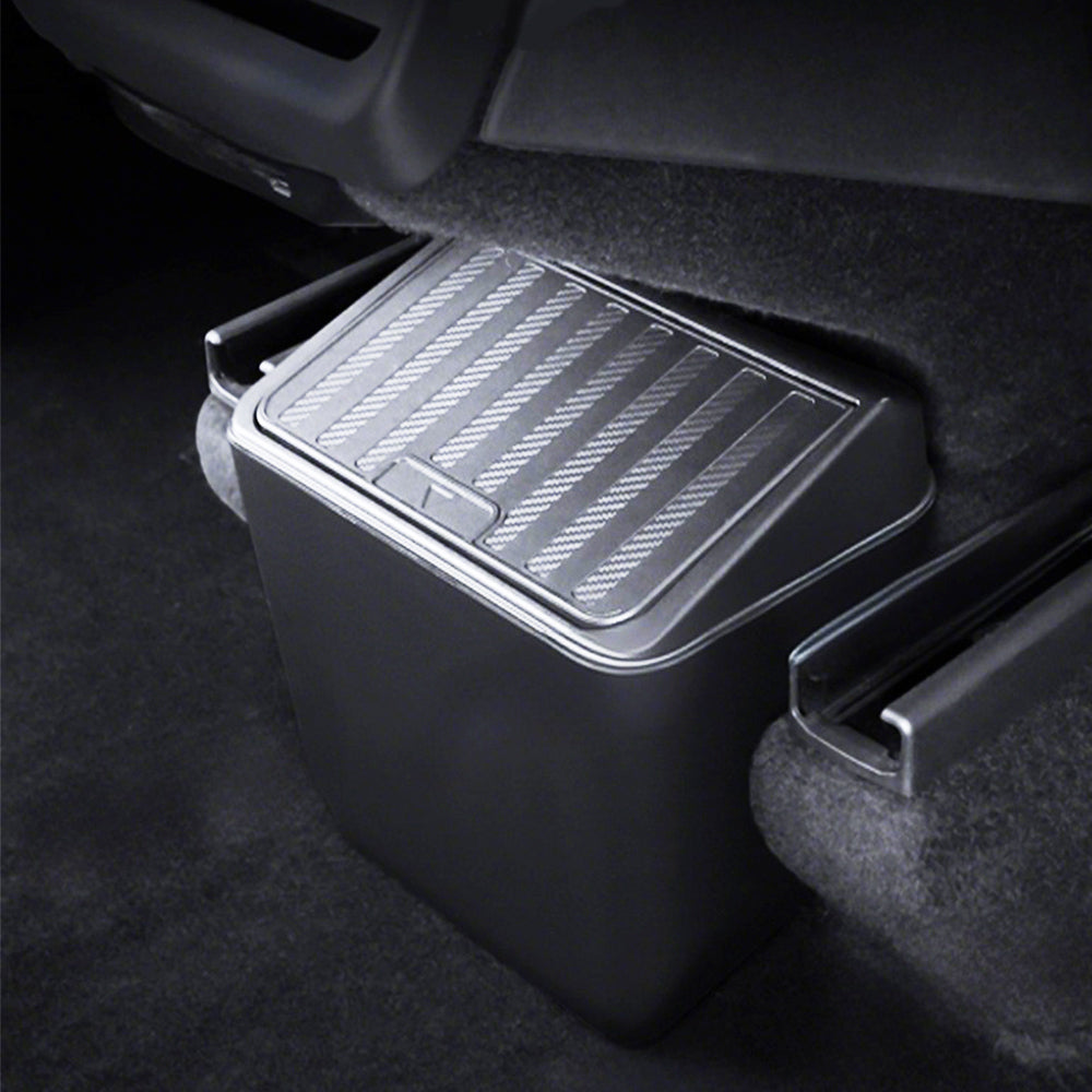 car trash can