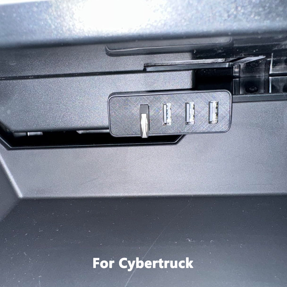 usb hub for tesla model 3 glove box
