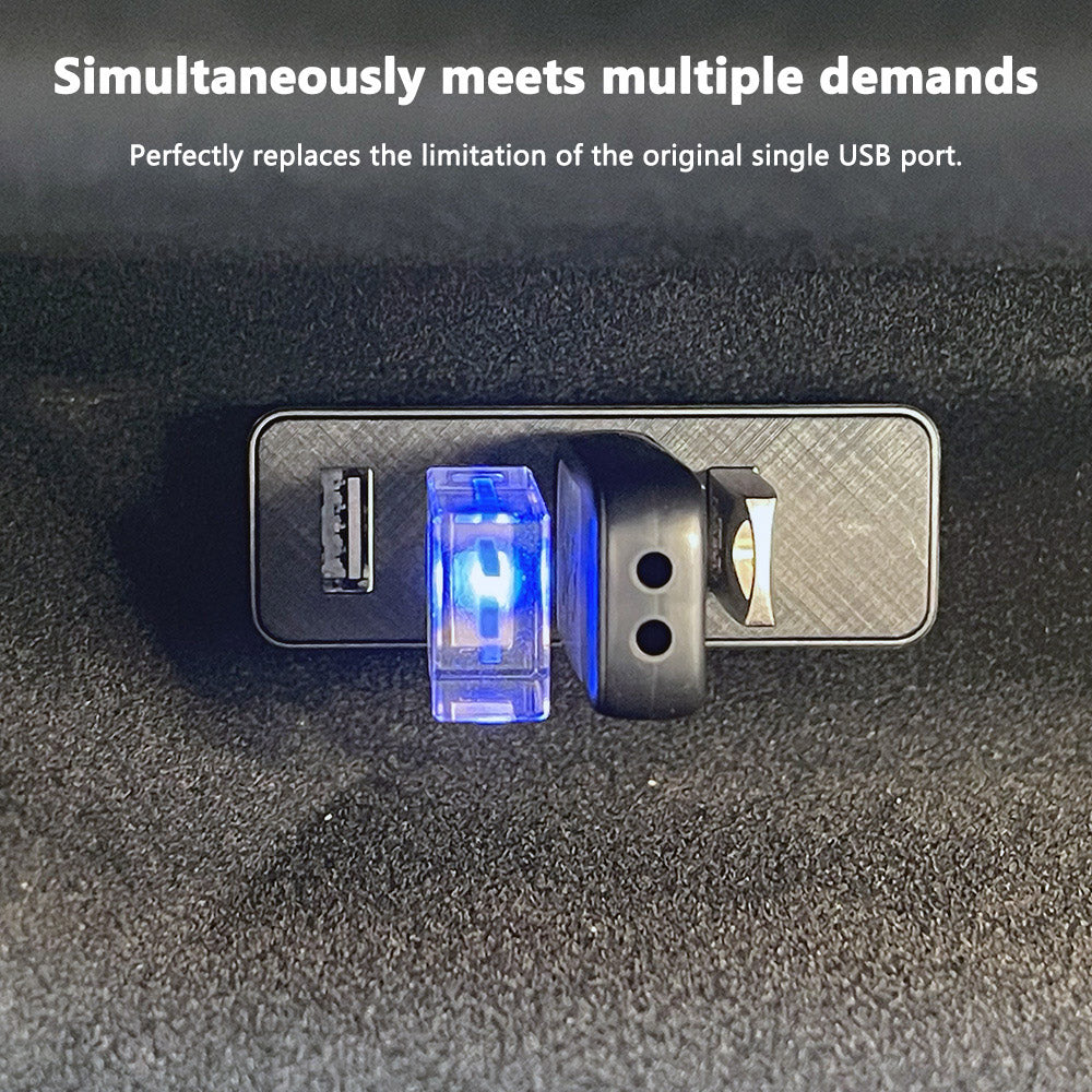 tesla glovebox usb