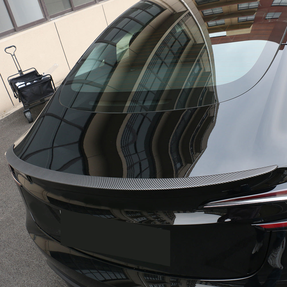 tesla model 3 highland performance spoiler