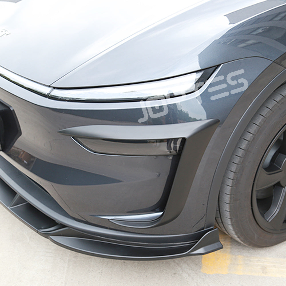tesla model y front lip spoiler