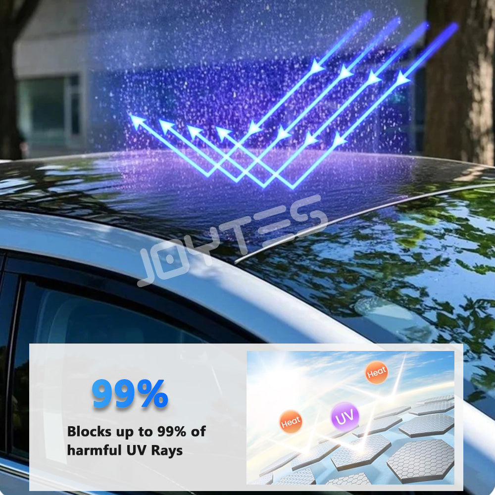 tesla model y electrostatic sunshade