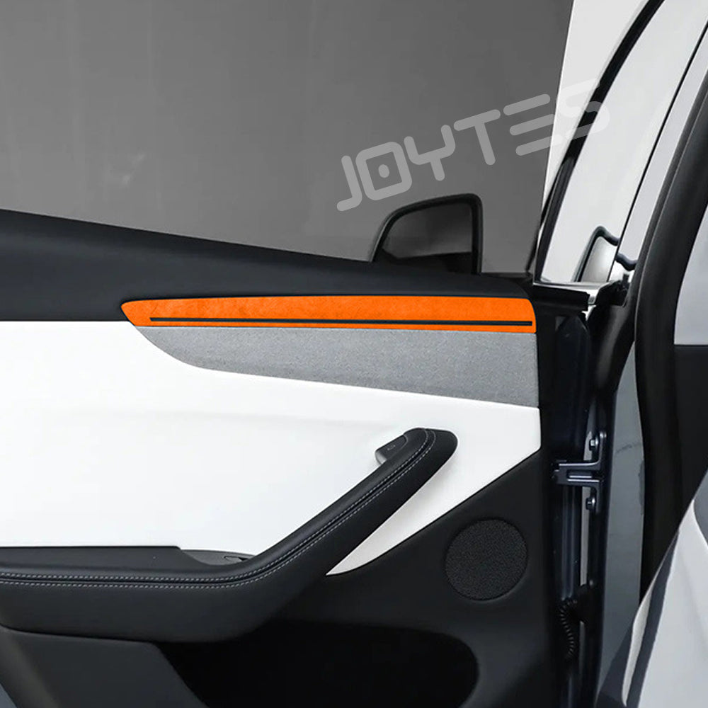 tesla alcantara door