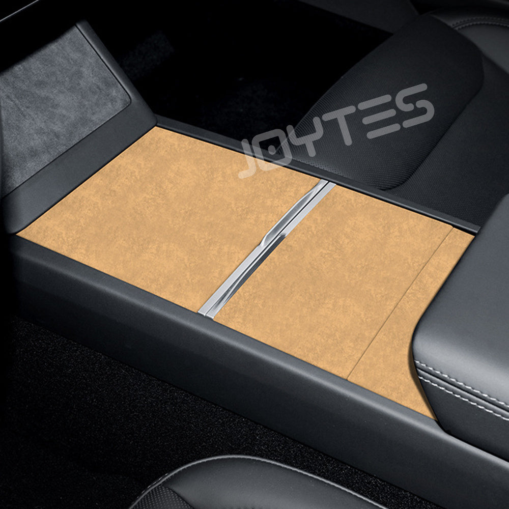 tesla alcantara center console