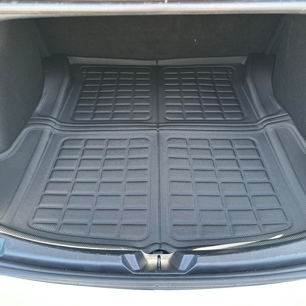 tesla model 3 trunk mats