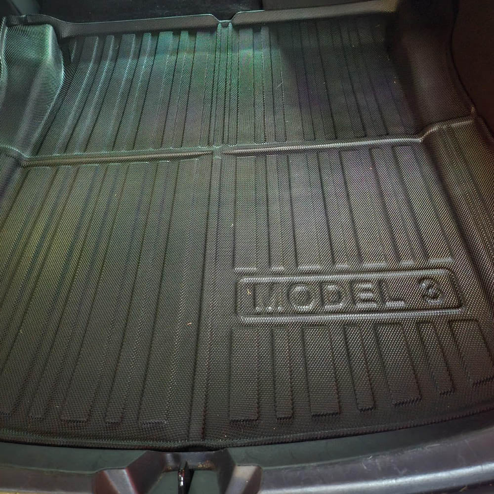 tesla trunk mats