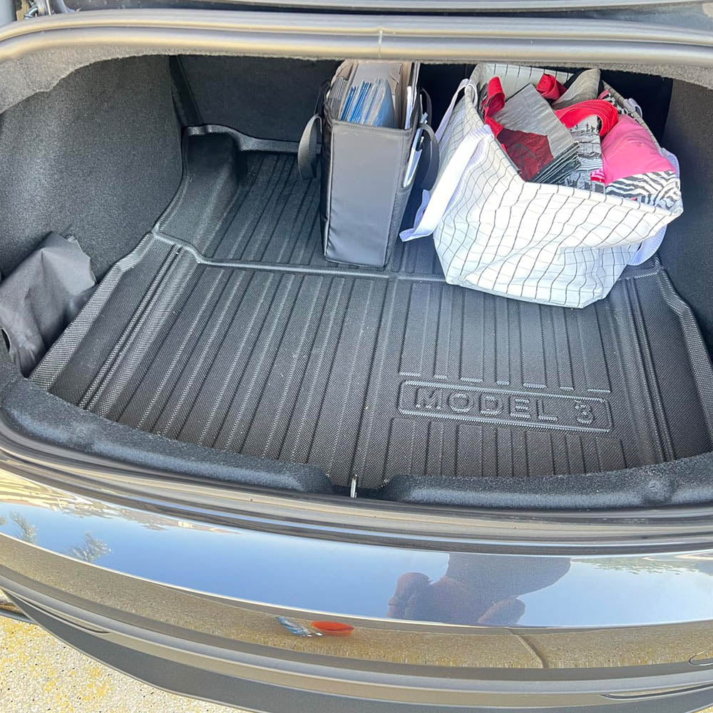 2024 tesla model 3 trunk liner