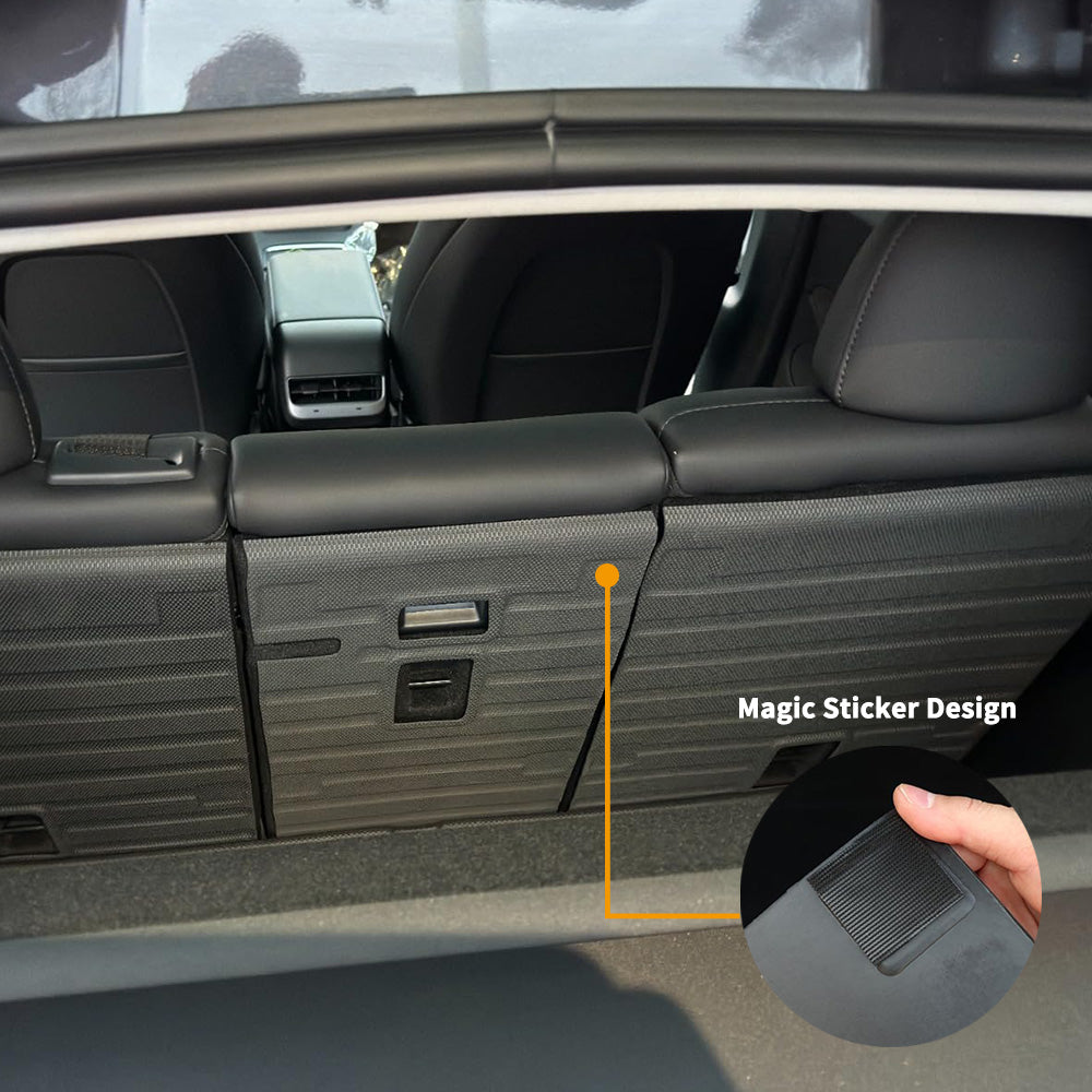 model y second row seat back protector