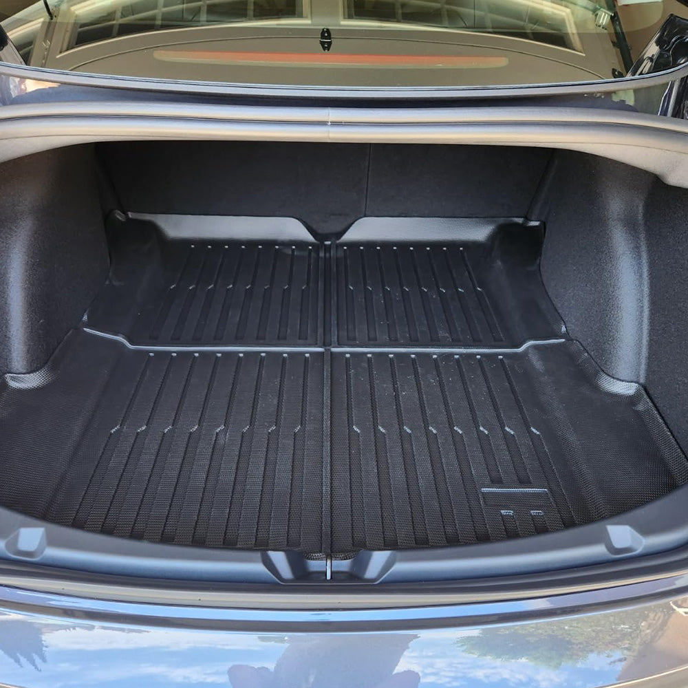 JOYTES All-Weather Trunk Mats for Tesla Model 3 2021-2023