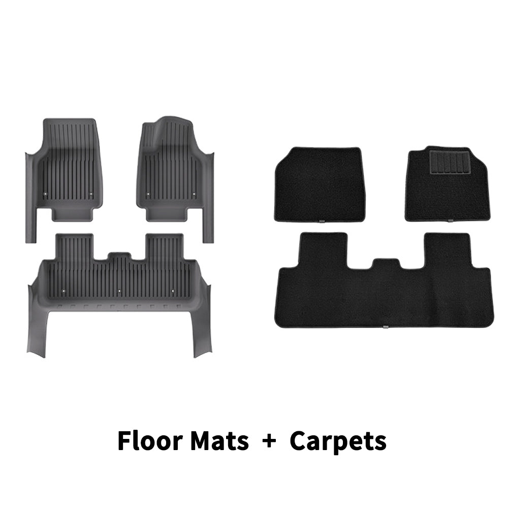 tesla model y juniper rhd floor mats with carpets
