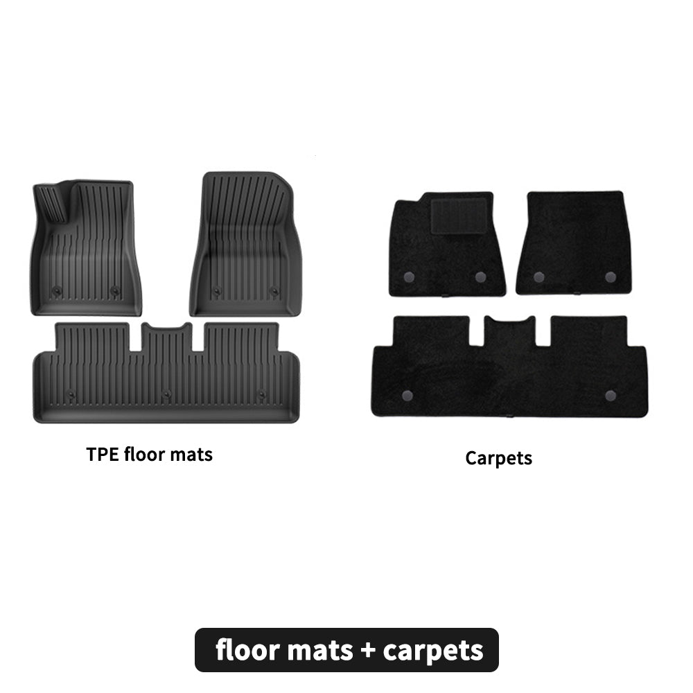 tesla model 3 highland rubber mats