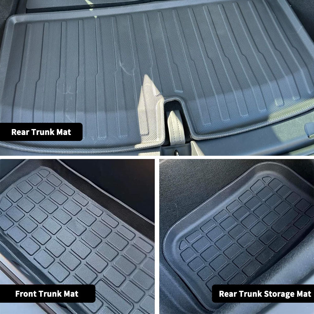 tesla model y boot liners