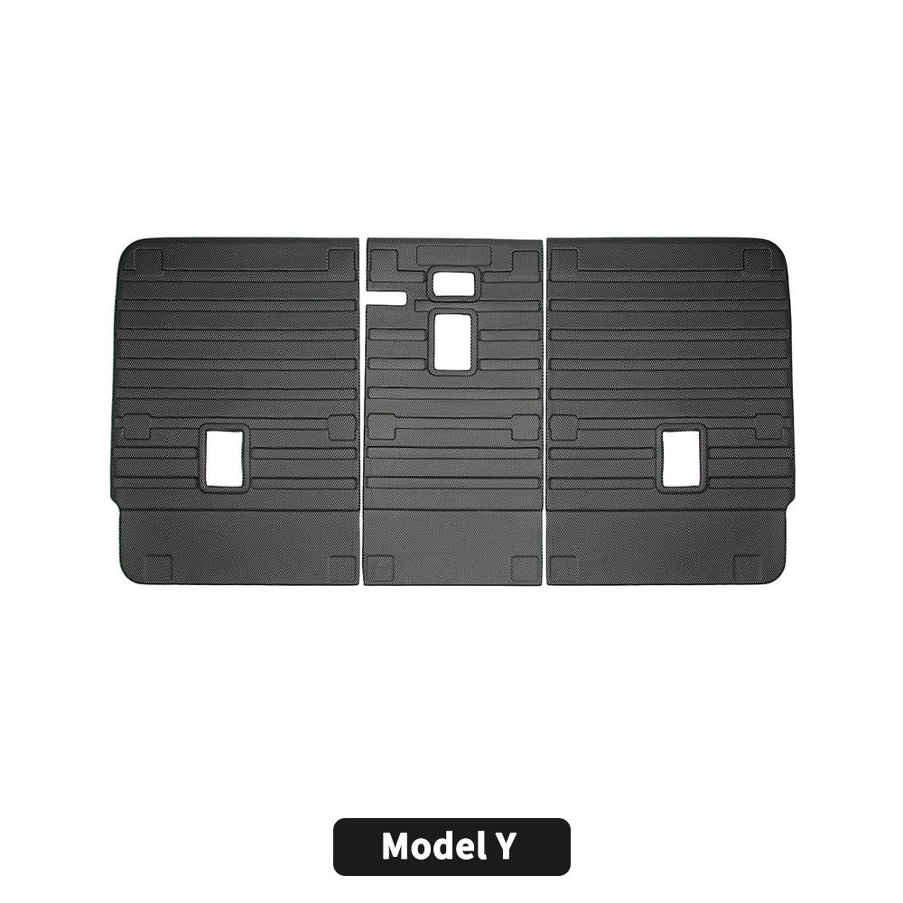 tesla model y second row seats back cover