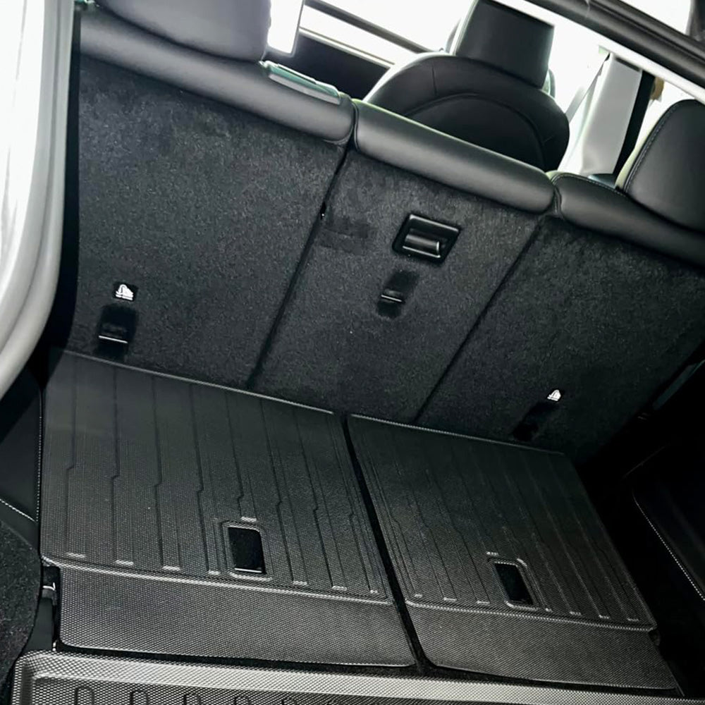custom-fit second row seat cover for tesla model y