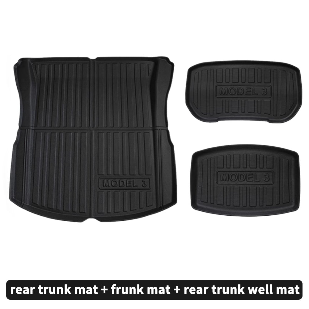 all weather floor mats for tesla 2024 model 3 highland