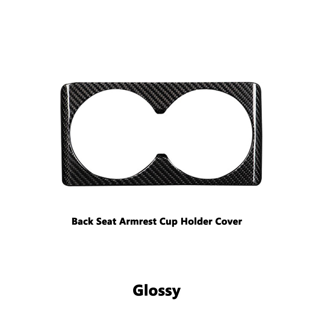 tesla back seat cup holder trim
