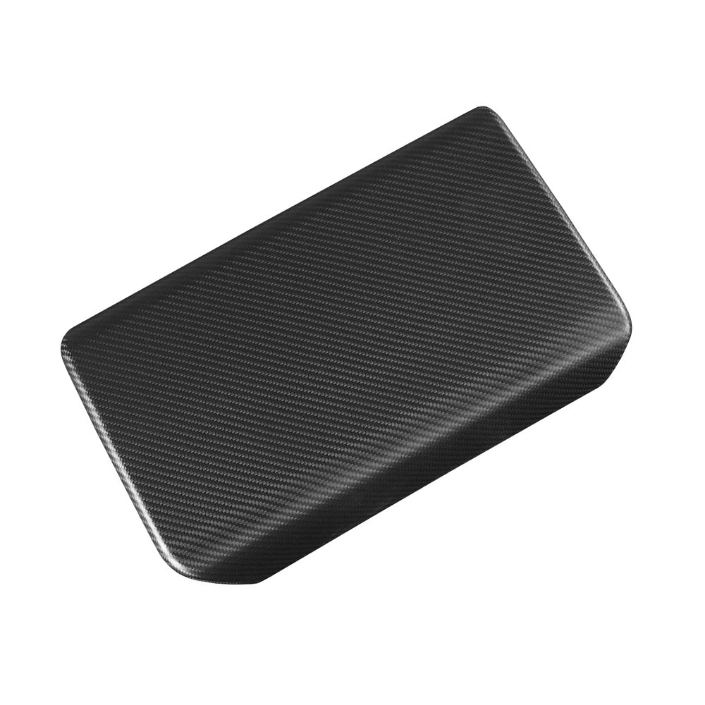 tesla model y juniper carbon fiber center console swap