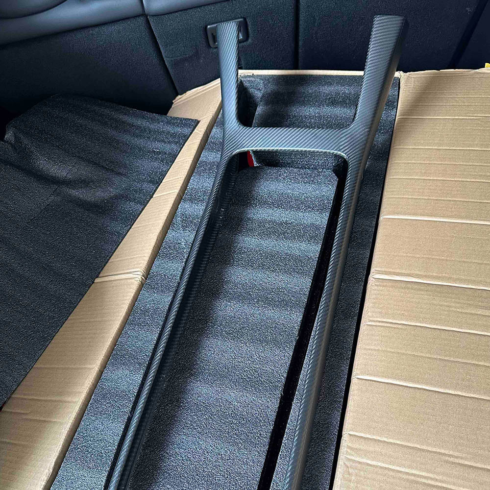 tesla model y carbon fiber trim