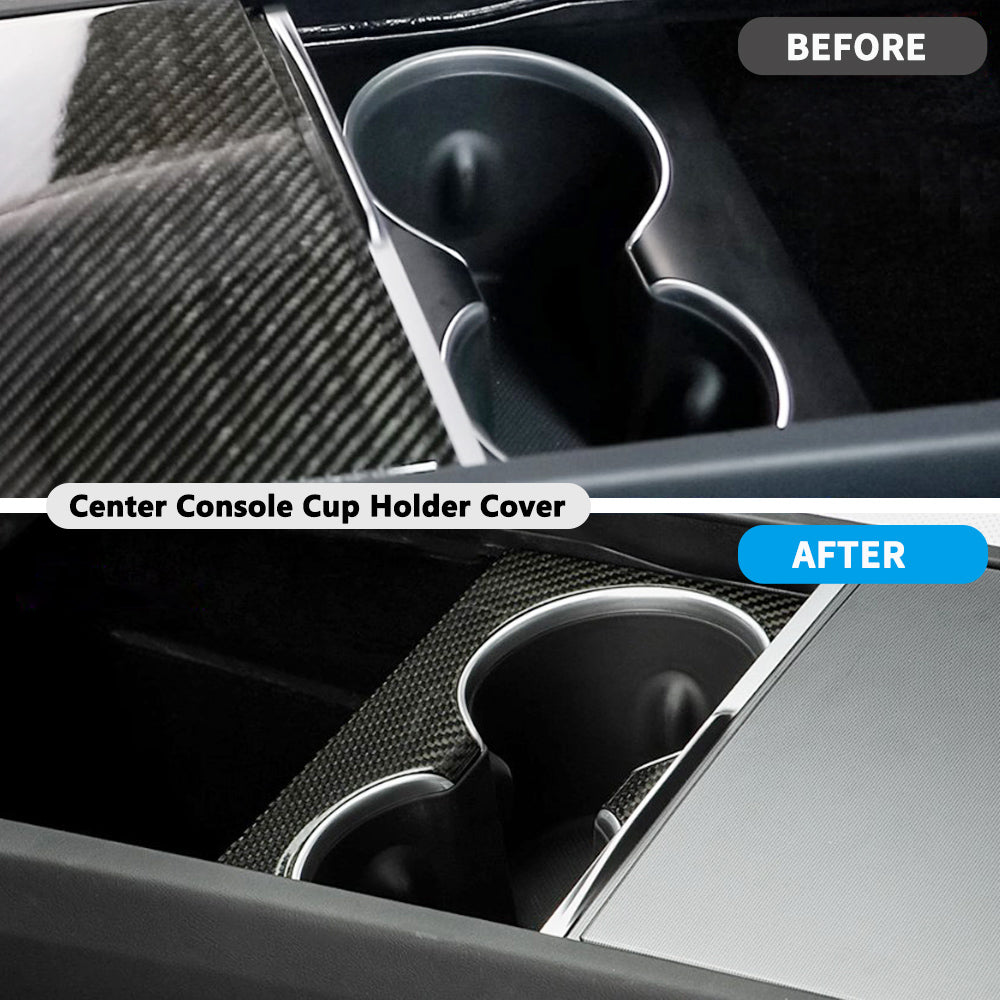 tesla cup holder back seat