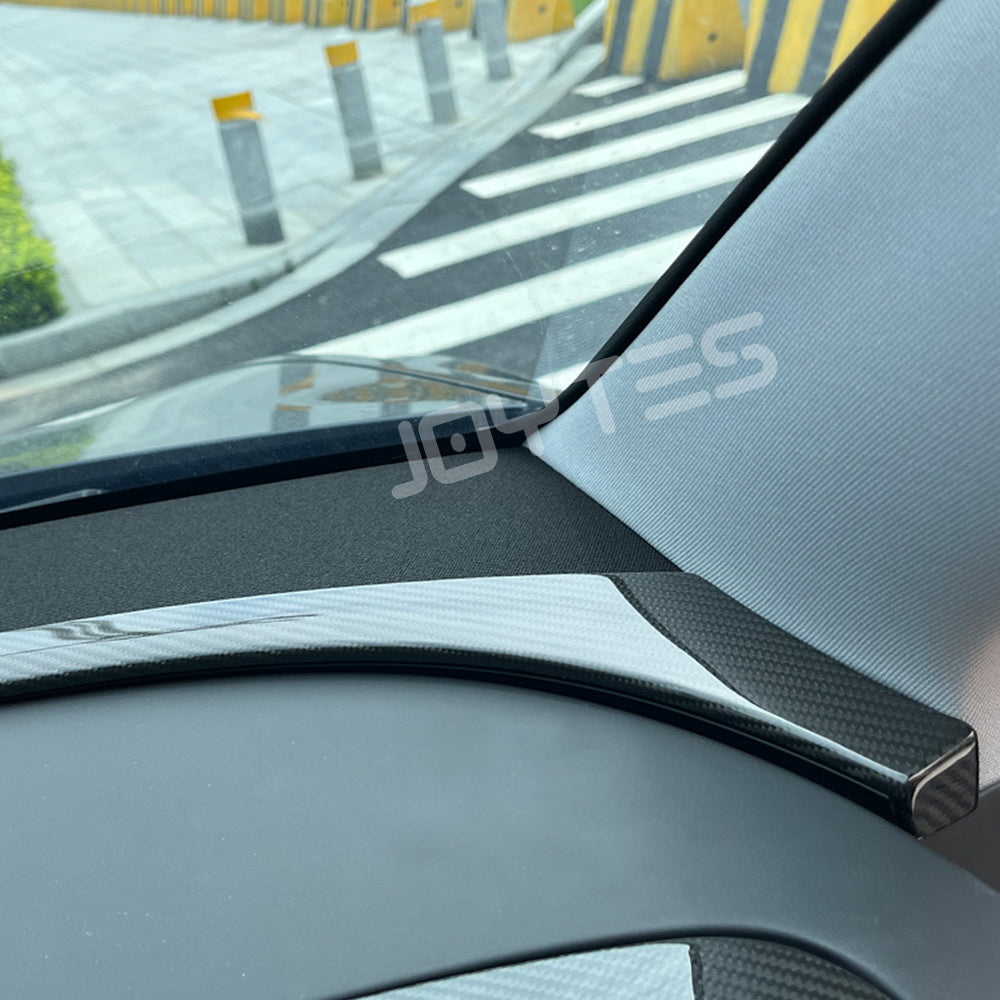 carbon fiber dash tesla model y