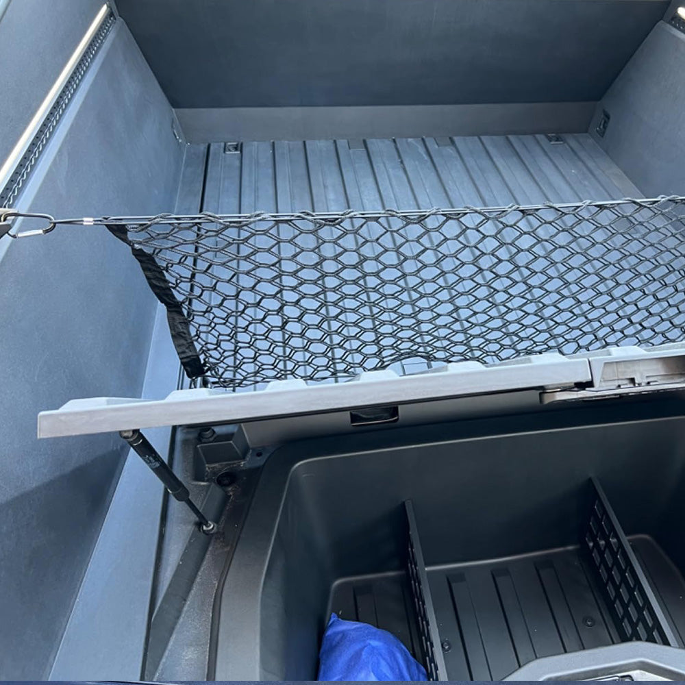 waterproof cybertruck cargo net organizer