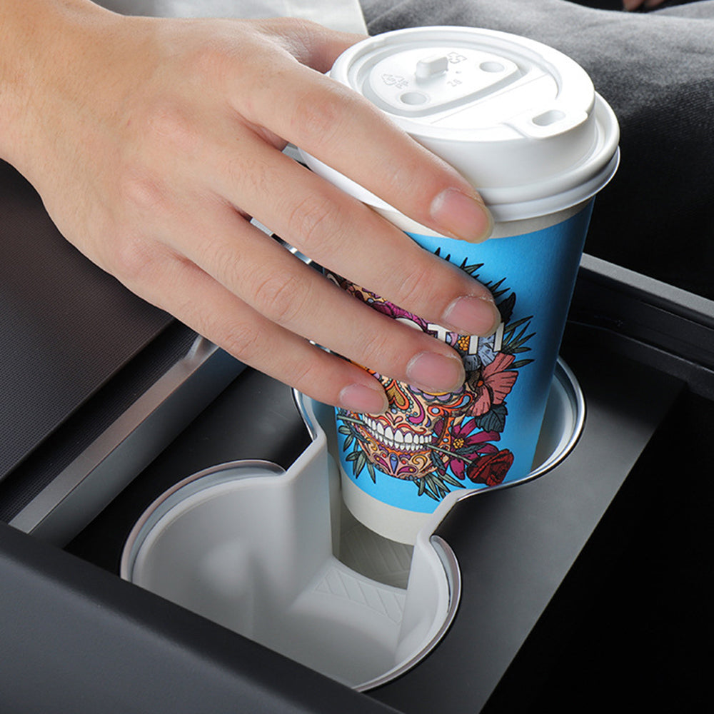 tesla additional cup holder