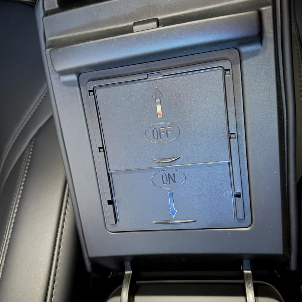 tesla center console insert