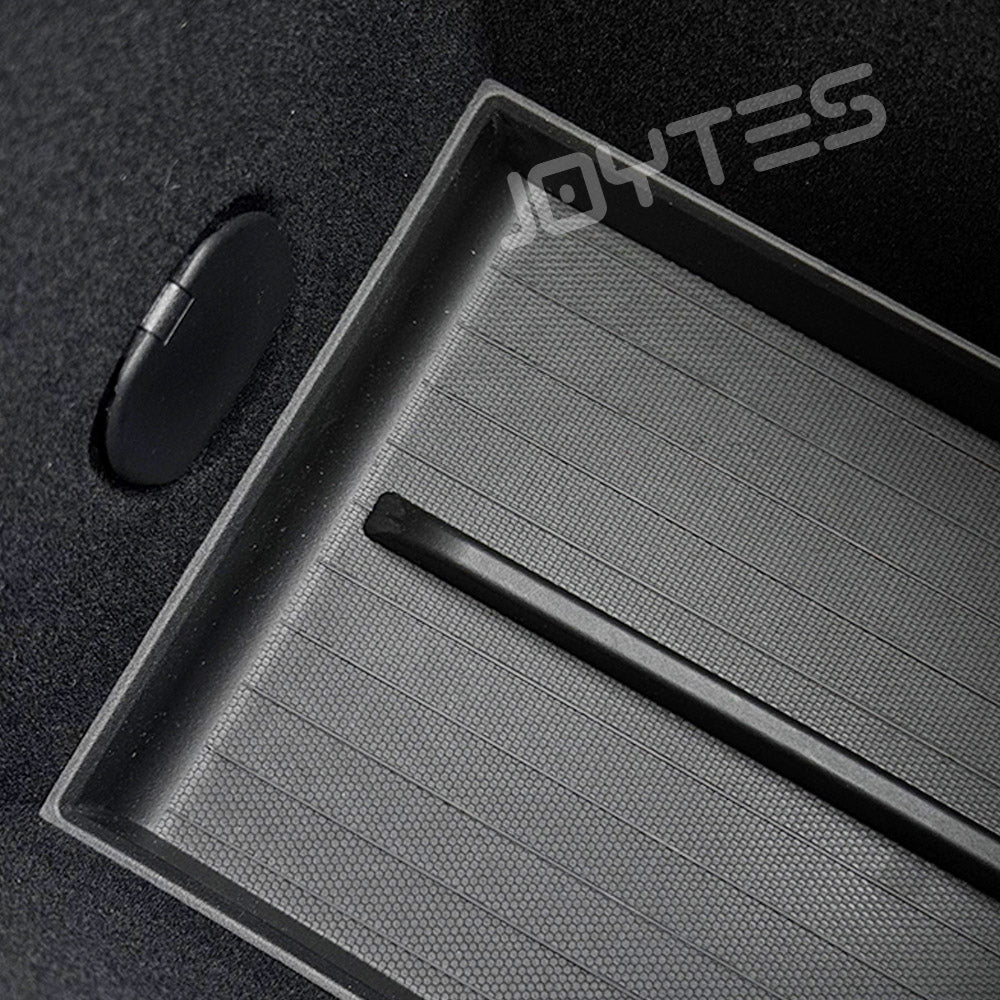 tesla model y center console trays