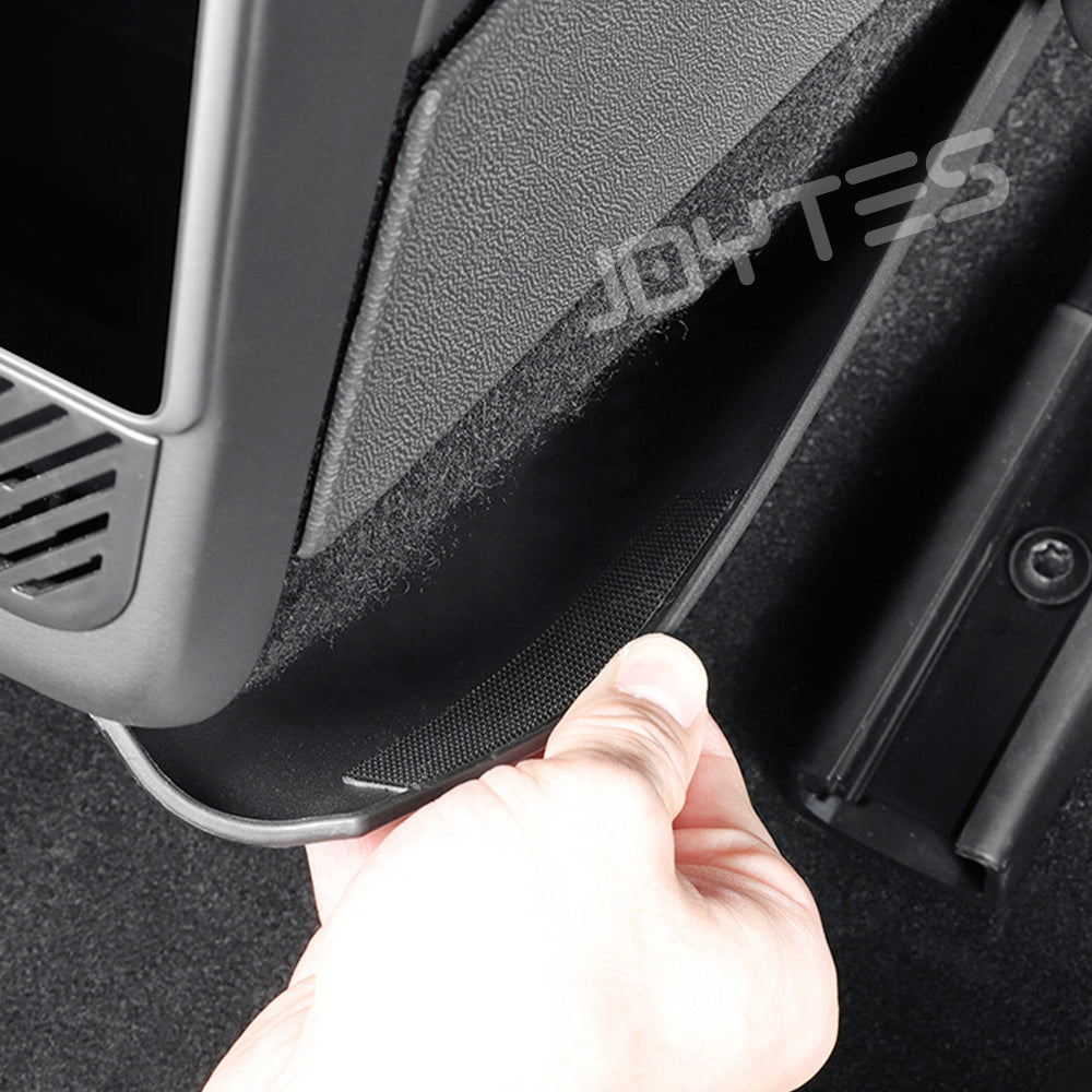 tesla model y juniper rear center console anti kick protector