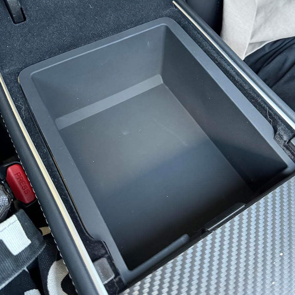 tesla center console organizer tray