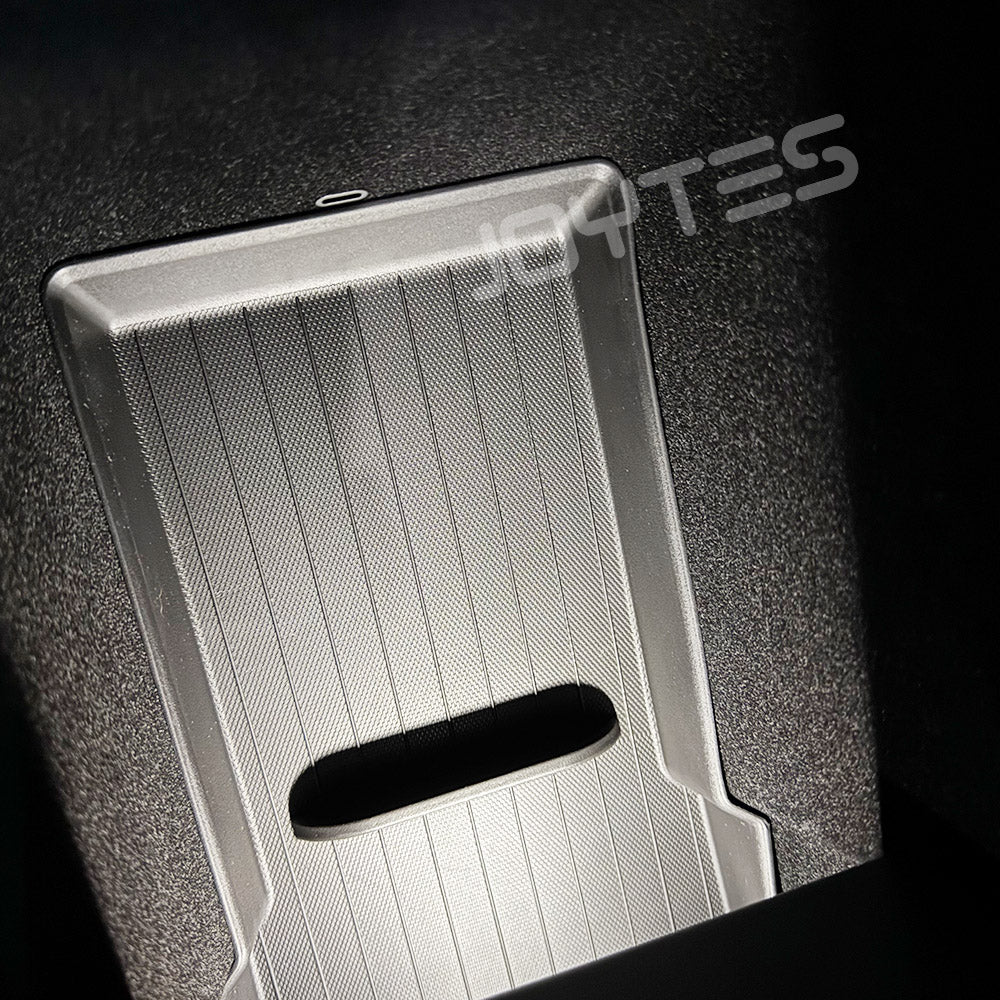 tesla model y center console tray organizer