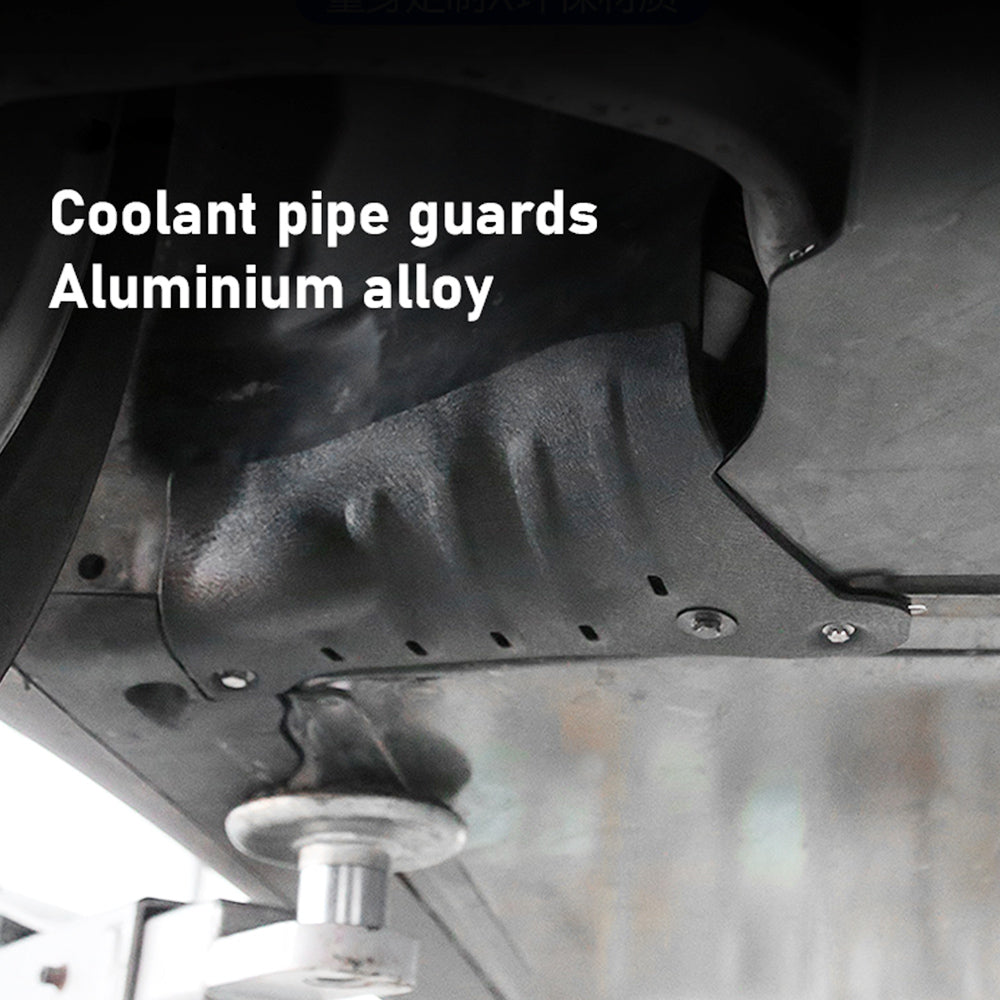 coolant pump guard plate