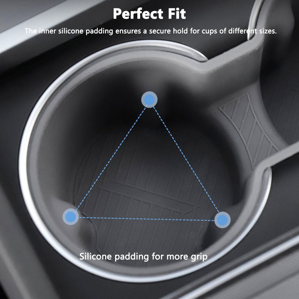 tesla model 3 cup holder insert