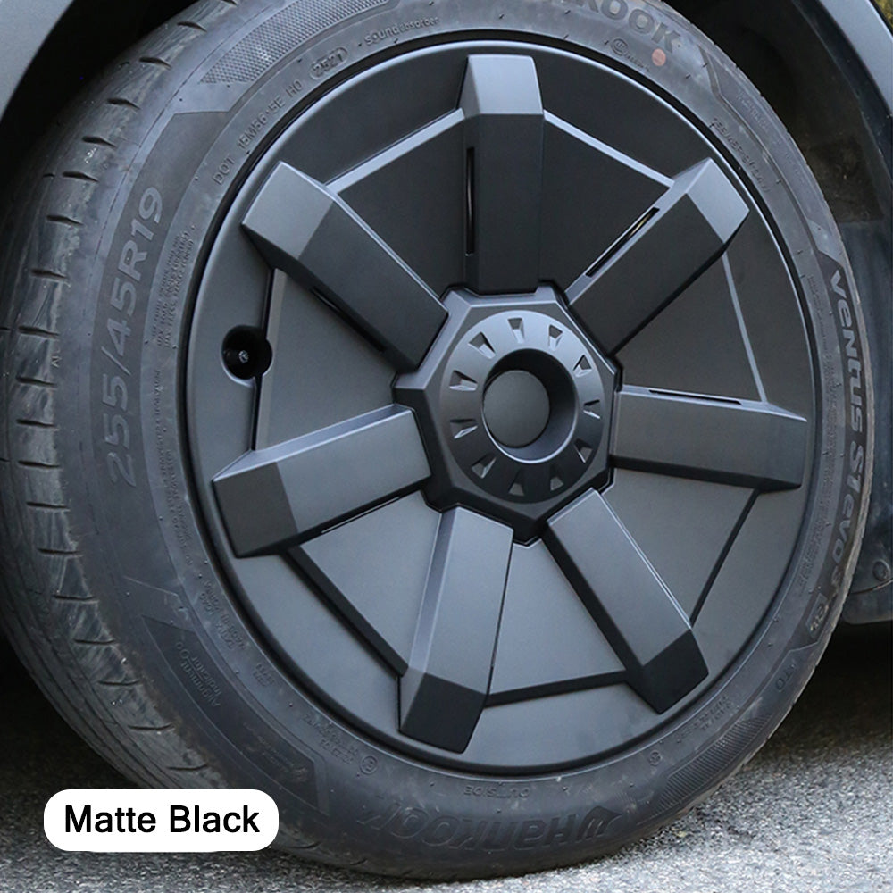 tesla model y black wheel covers 19 inch
