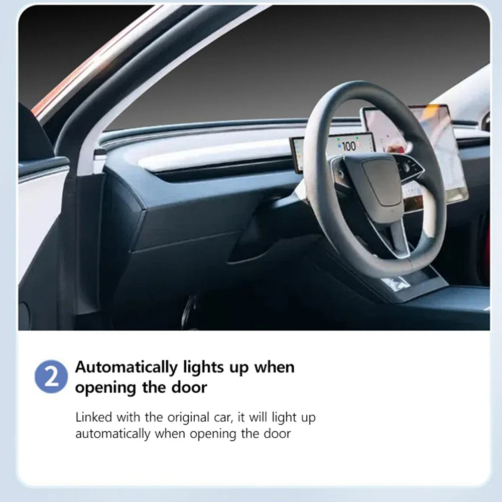 tesla model 3 highland instrument cluster