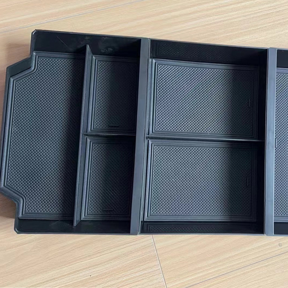 tesla cybertruck center console tray