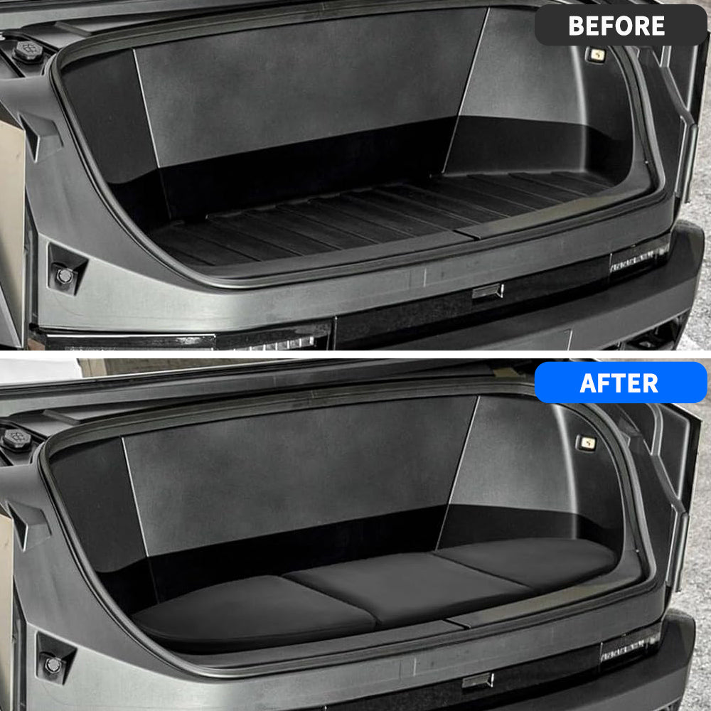 tesla cybertrunk frunk seat cushion