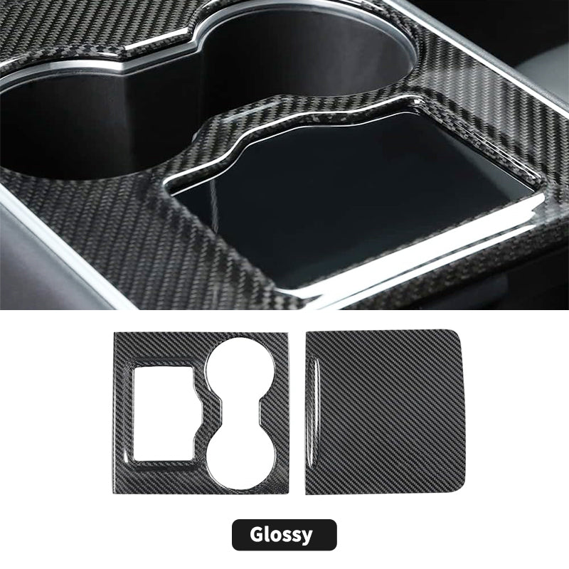 tesla model y center console cover