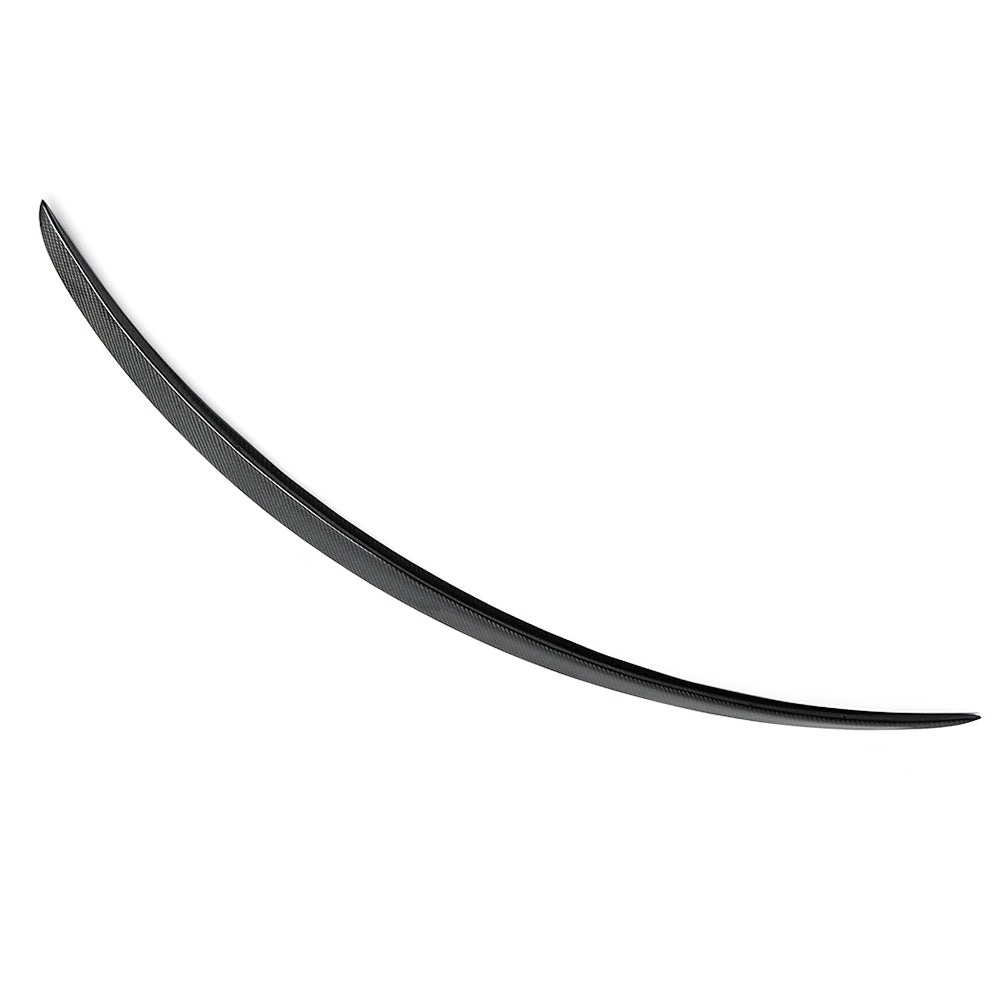 tesla model y matte carbon fiber spoiler