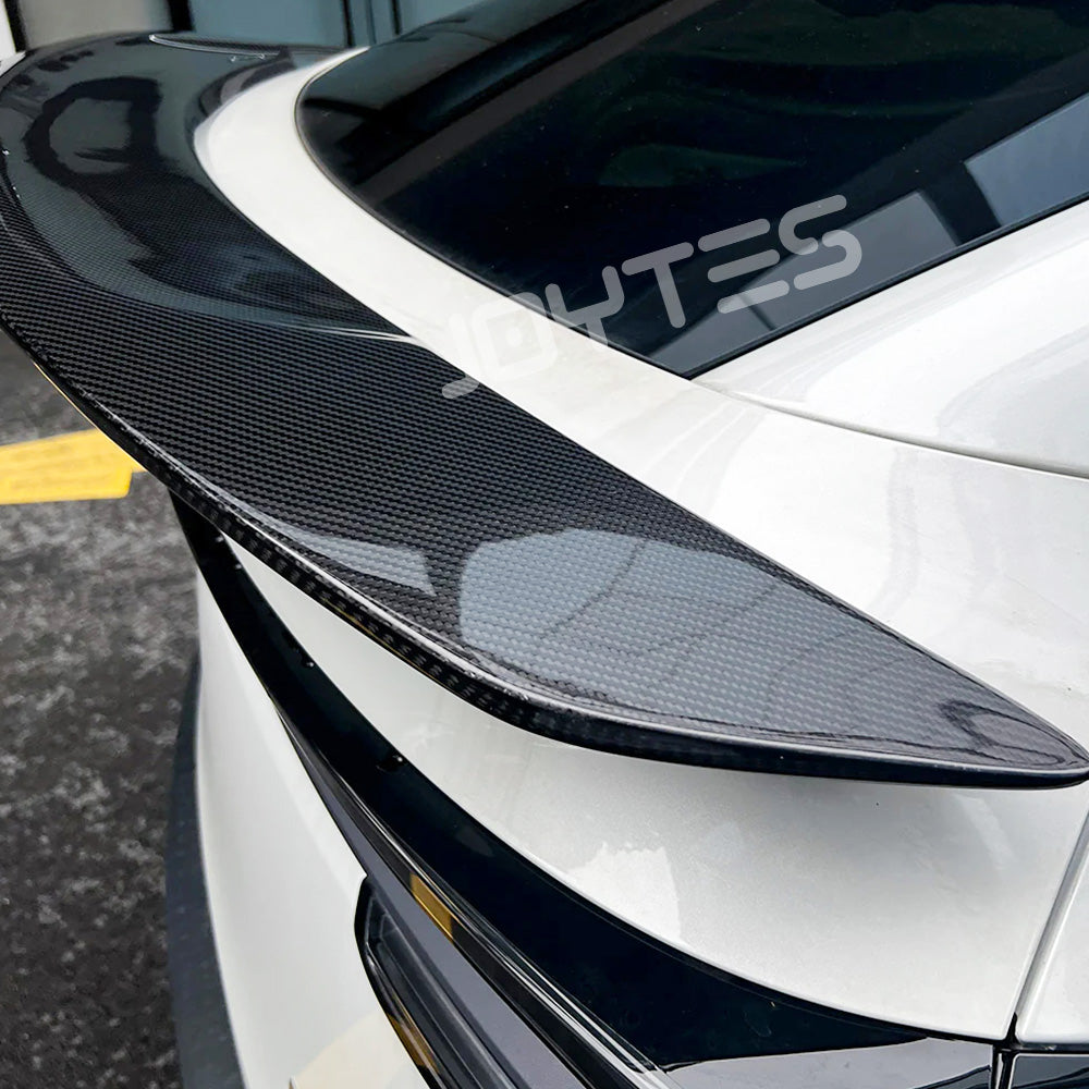 tesla model y spoiler gloss black