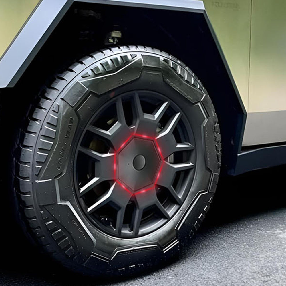 tesla center wheel caps