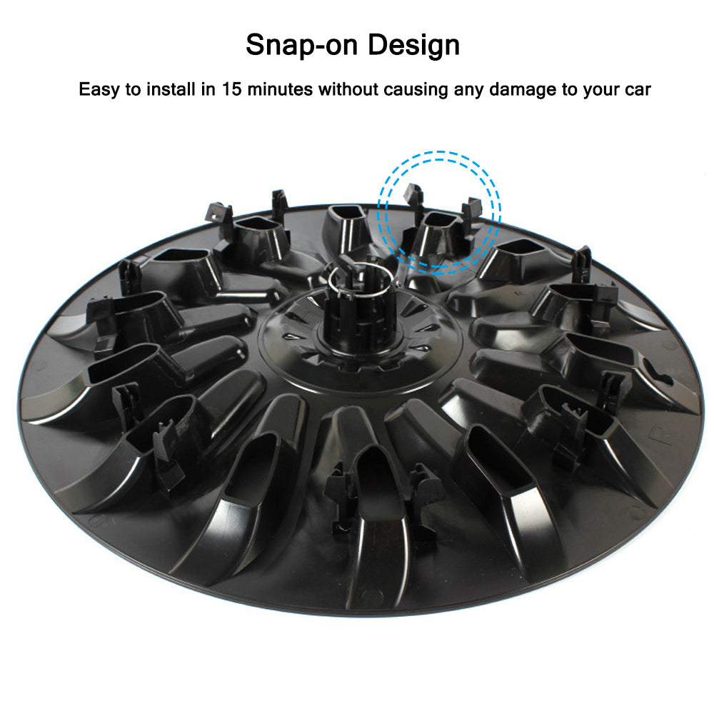 tesla model 3 highland wheel hub caps