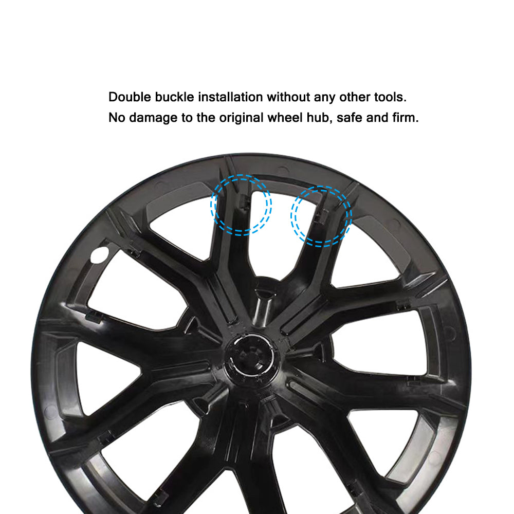 tesla model 3 wheel covers efficiency