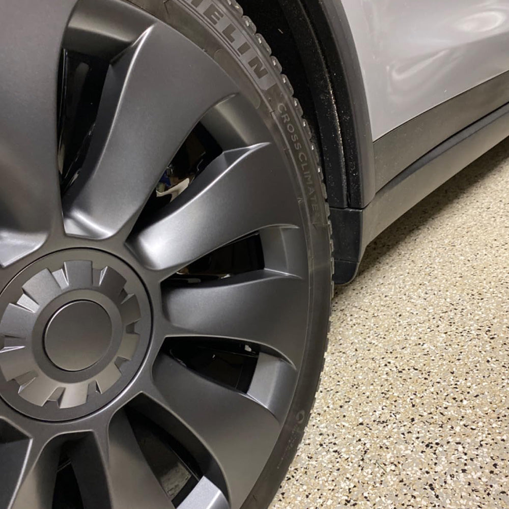 tesla model 3 wheel covers efficiency