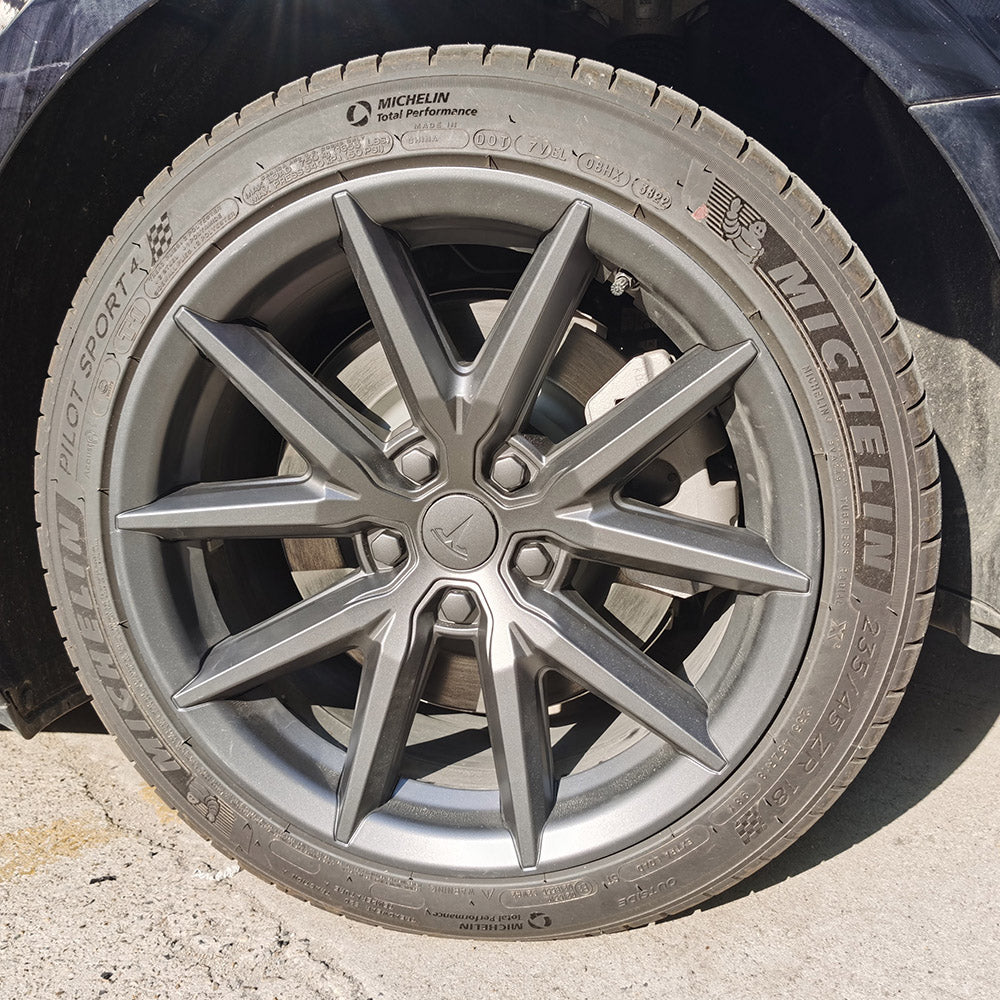 wheel covers tesla 3