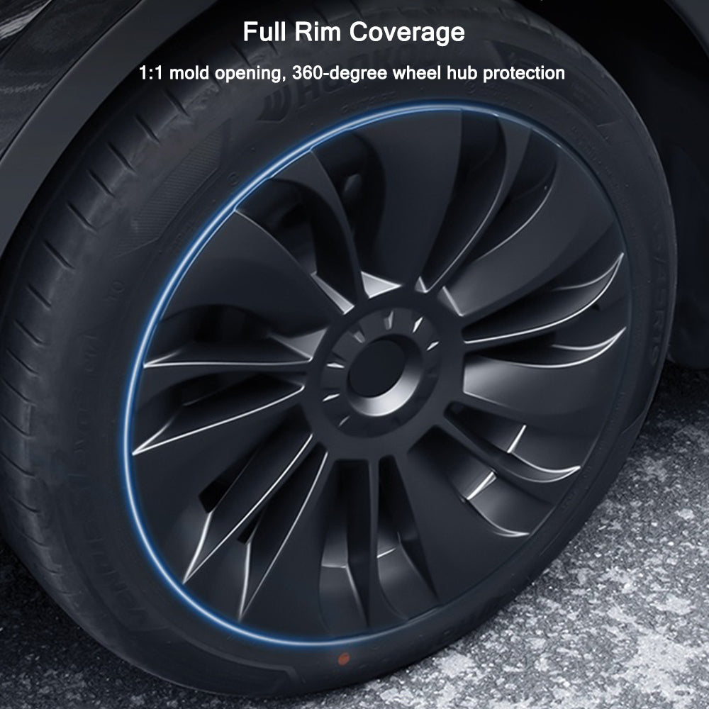 tesla model y turbine wheel covers