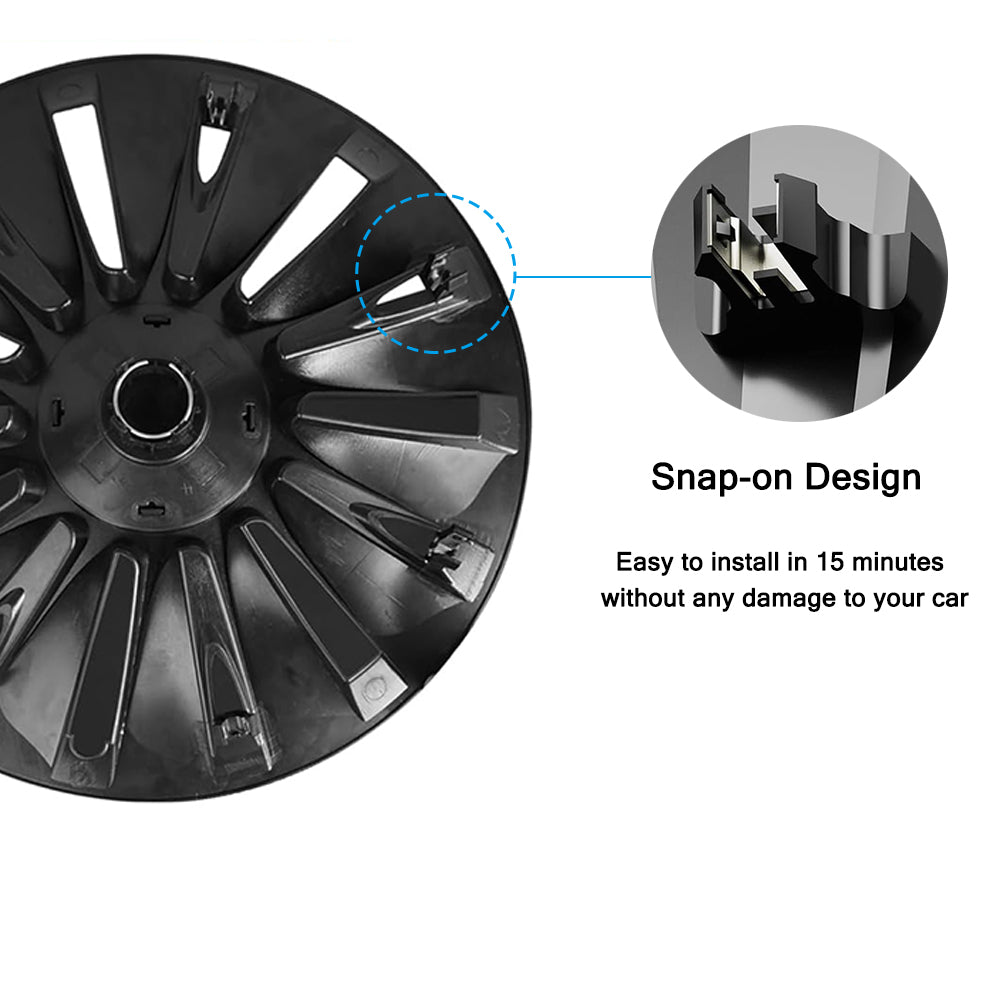 best tesla model y black wheel covers